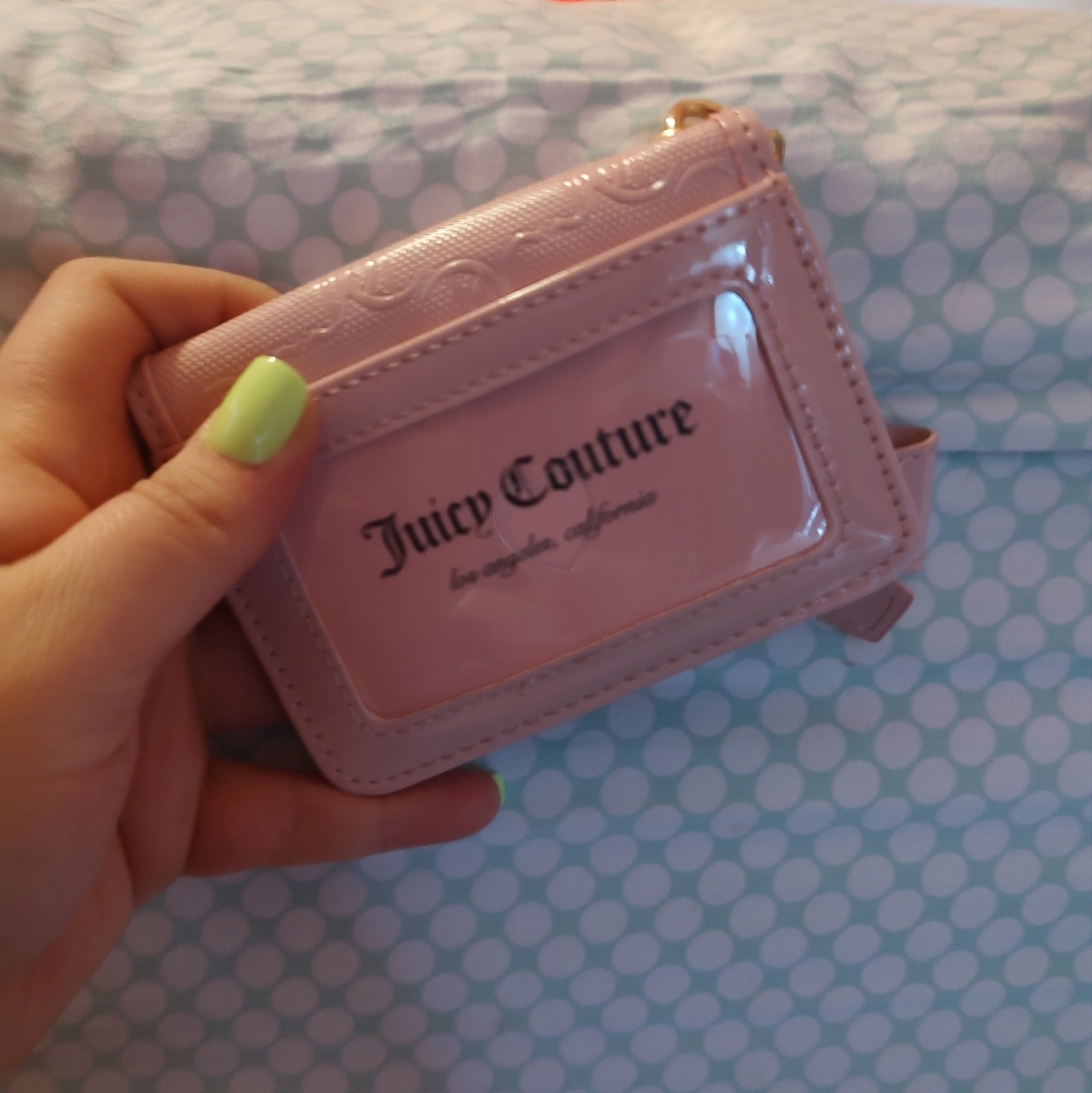 Juicy Couture Pink Card Holder